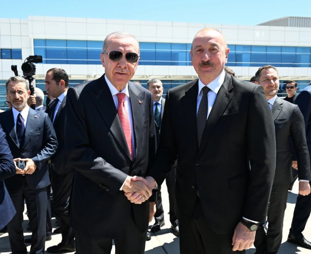 İlham Əliyev Türkiyədə işgüzar səfərdədir