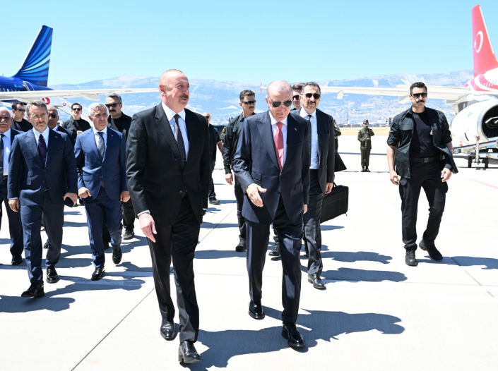 İlham Əliyev Türkiyədə işgüzar səfərdədir