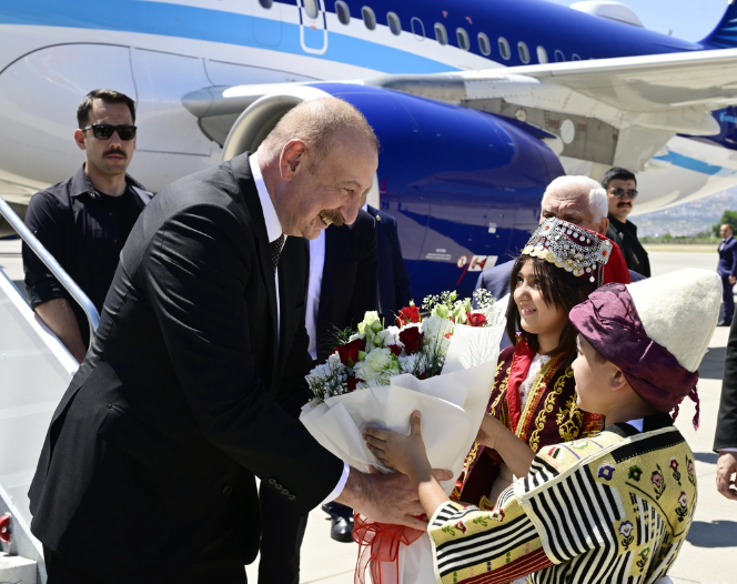 İlham Əliyev Türkiyədə işgüzar səfərdədir