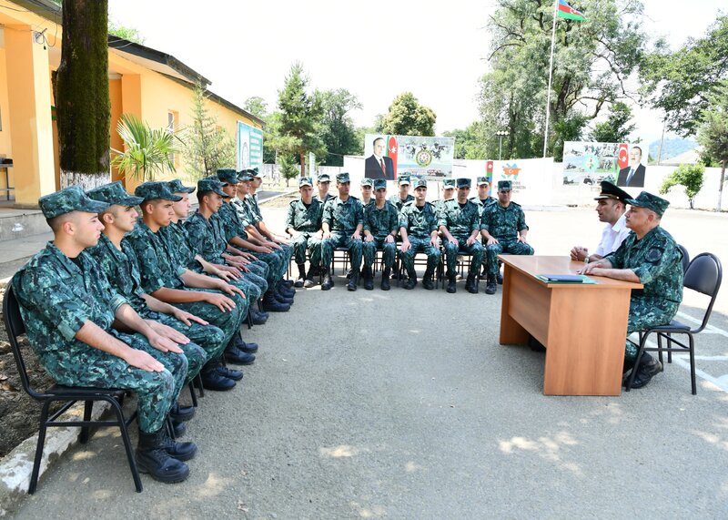 Dövlət Sərhəd Xidməti Hərbi Prokurorluqla birgə maarifləndirmə tədbirləri keçirmişdir