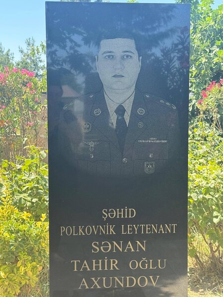 Şəhid oğlu leytenant oldu - Fotolar