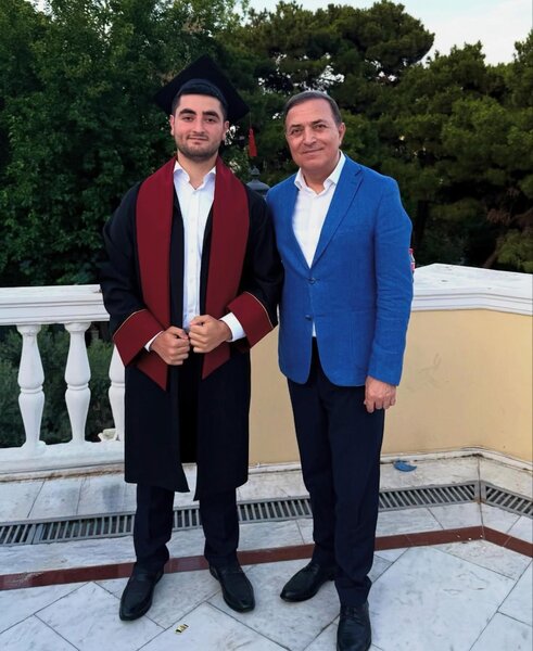 Mənsum İbrahimovun oğlu məzun oldu (FOTO)