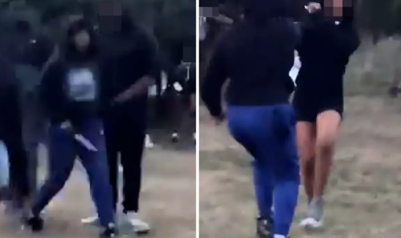 Parkda dəhşətli anlar – Gənc qıza bıçaqla hücum etdi