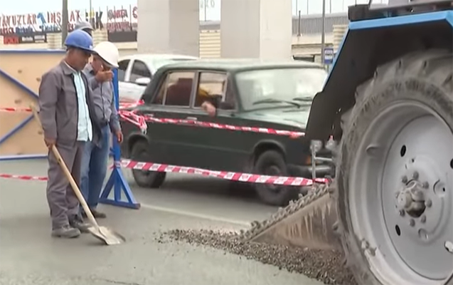 Bu yoldakı çökmə də ölümə səbəb olan həmin xəttə bağlıdır - Video