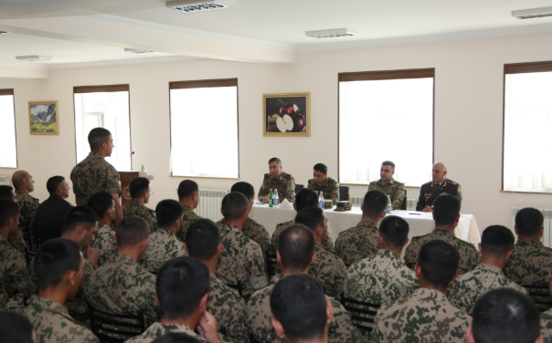 Hərbi prokuror Naxçıvanda görüş keçirib