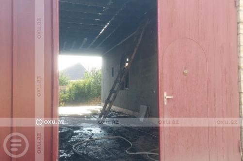 Gəncədə PARTLAYIŞ baş verən evdən GÖRÜNTÜLƏR