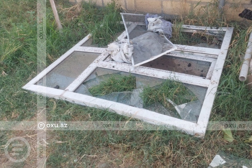 Gəncədə PARTLAYIŞ baş verən evdən GÖRÜNTÜLƏR