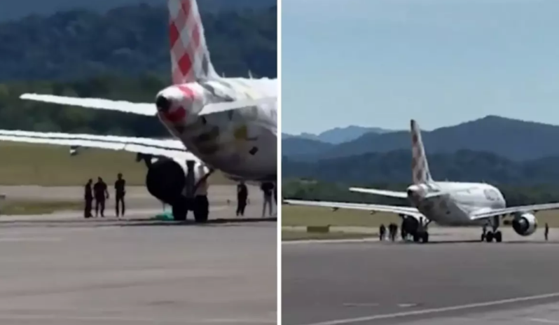 Hava limanına icazəsiz daxil olan şəxs təyyarənin mühərrikinə düşərək həyatını itirdi