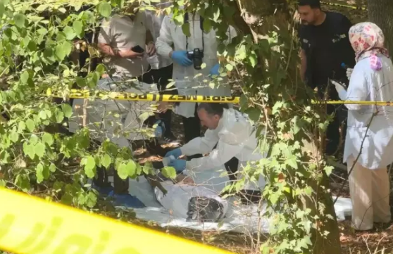 Meşəlik ərazidə başına zibil torbası keçirilmiş kişi meyiti tapıldı - FOTO