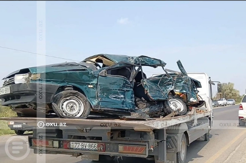 İmişlidə ağır AVTOQƏZA: Həyatını İTİRƏNLƏR VAR