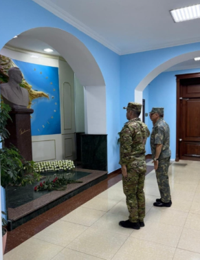 Hərbi prokurorun hərbi qulluqçularla görüşü keçirilib