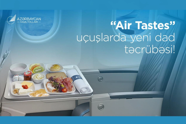 "Air Tastes" xidməti ilə AZAL sərnişinləri üçün dadlı yenilik təqdim edib