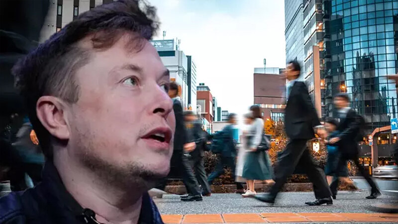 İlon Maskdan Yaponiyaya şok xəbərdarlıq: Ölkə bu il bir milyon nəfər itirilə bilər!