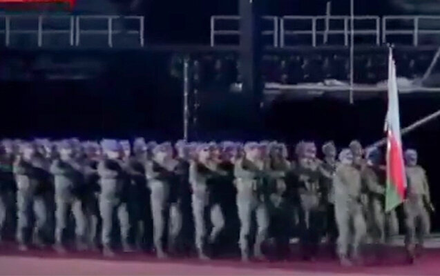 Pakistanda hərbçilərimizi Azərbaycan dilində salamladılar - Video