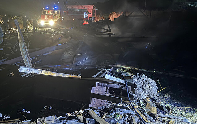 Xocalıda yanğına səbəb olan şəxs saxlanıldı - Foto