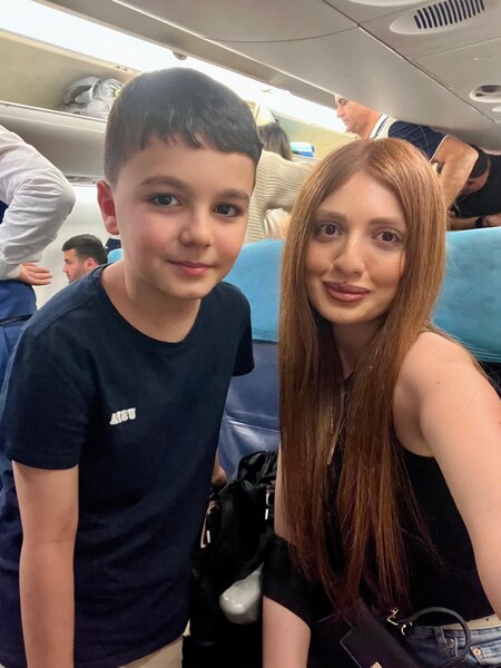 Təyyarədə bələdçi Aydanla rastlaşdı - "Daha qəza olmayacaq..." (FOTO)