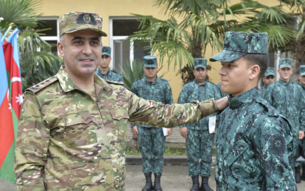 Hərbi prokuror DSX-nin çətin relyefdə qulluq edən hərbi qulluqçuları ilə görüşüb