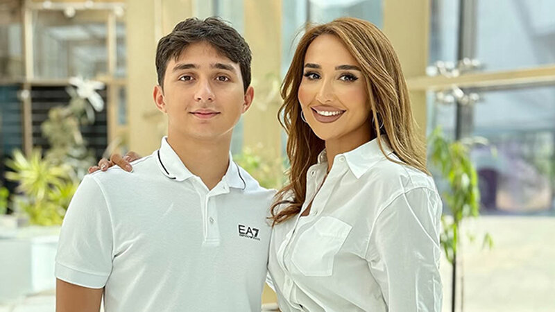 Oğlu Aytəkin Mərdanovanı sevindirdi (FOTO)