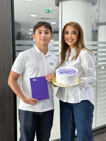 Oğlu Aytəkin Mərdanovanı sevindirdi (FOTO)