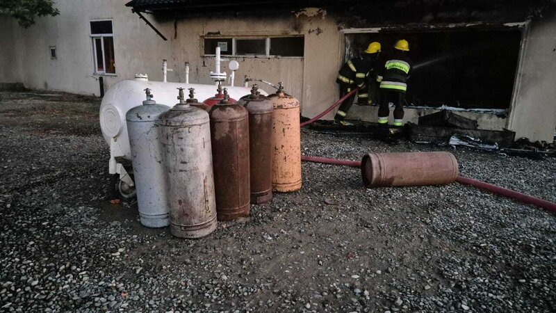 Partlayışda yanan şəxs xəstəxanada öldü