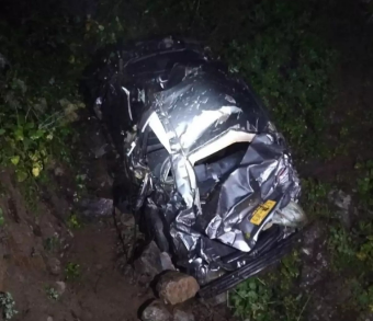 Avtomobil uçuruma yuvarlandı, bir ailə məhv oldu