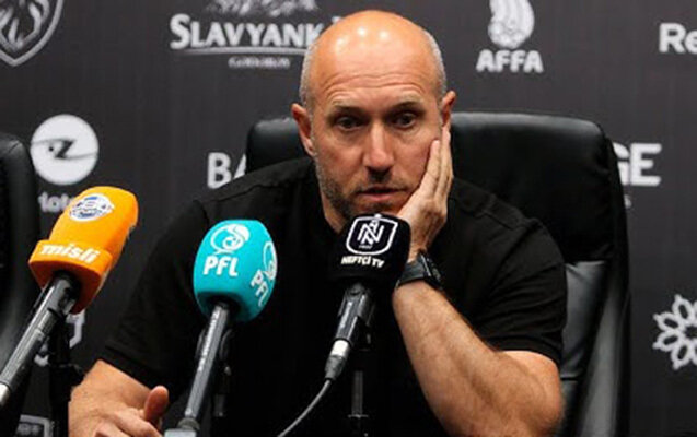 "Qarabağ"ı təbrik etsəydim, məni qınayacaqdılar" - "Neftçi"nin baş məşqçisi