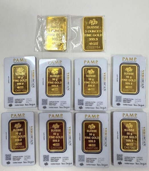 Dubaydan Bakıya 10 qızıl külçə gətirdi (FOTO)