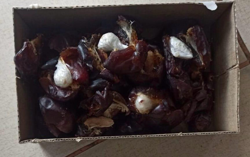 Bu dəfə narkotiki xurmanın içində gizlətmək istədilər