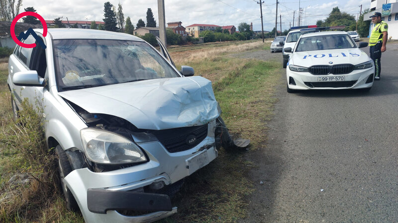 Lənkəranda vəkil qəzaya düşdü - Fotolar