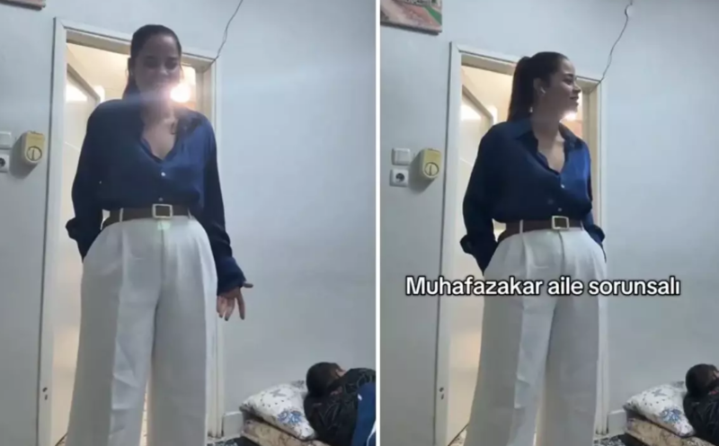 Qızının toy libasını bəyənməyən ananın sərt reaksiyası gündəm oldu - VİDEO