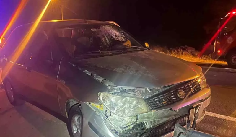 Avtomobil səddə çırpıldı – sürücü yaralandı