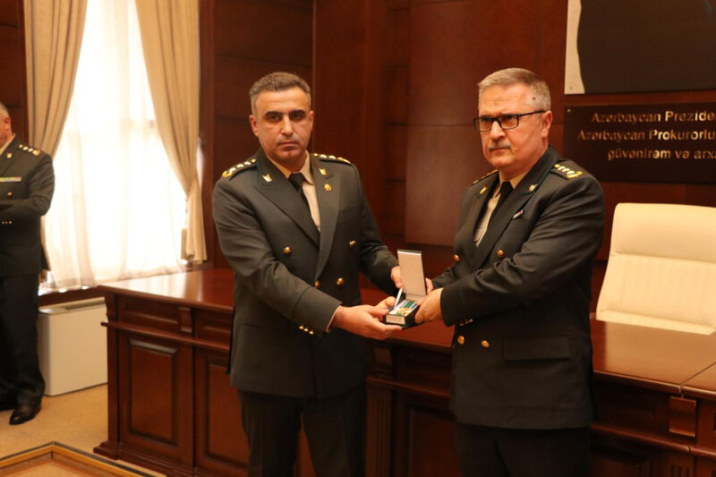 Hərbi Prokurorluqda milli prokurorluq orqanlarının yaradılmasının 107-ci ildönümünə həsr olunmuş tədbir keçirilib