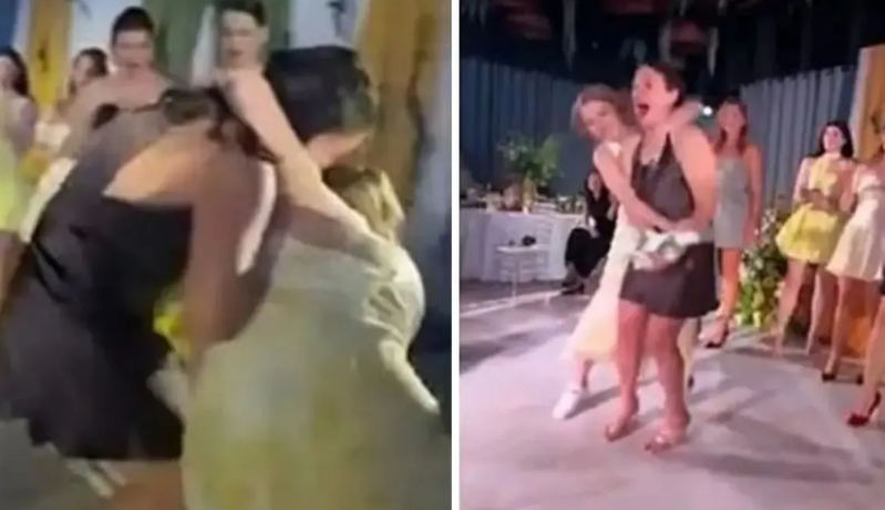 Toyda çiçək tutma yarışı dava ilə nəticələndi