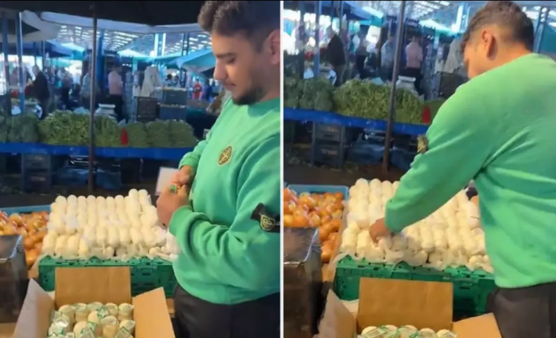 Vətəndaşı belə aldadırlar: Etdiyi biabırçılığı utanmadan çəkib paylaşdı - VİDEO