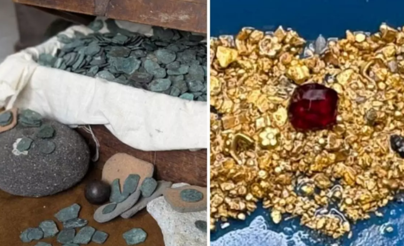 310 il əvvəl batan gəmidən 1 milyon dollarlıq xəzinə tapıldı