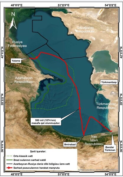 Xəzər dənizindəki əməliyyat vaxtı atəş açıldı - İran vətəndaşları tutuldu - Fotolar