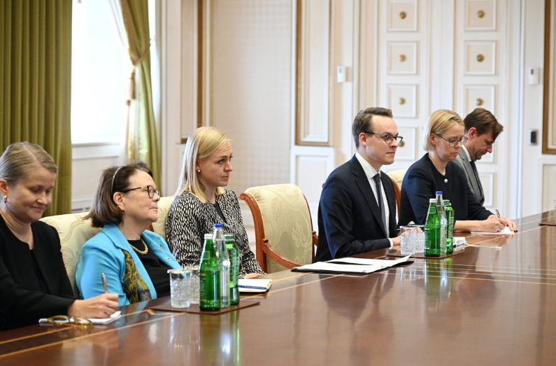 İlham Əliyev ATƏT-in fəaliyyətdə olan sədrinin başçılıq etdiyi nümayəndə heyətini qəbul edib