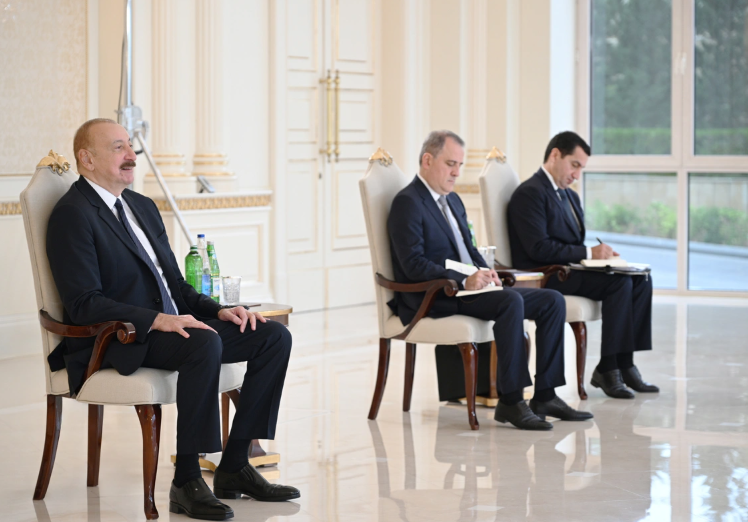 Azərbaycan Prezidenti Niderlandın ölkəmizə yeni təyin olunmuş səfirini qəbul edib