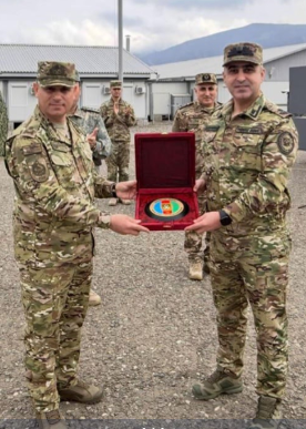 Hərbi prokuror Müdafiə Nazirliyinin xüsusi təyinatlıları ilə görüşüb