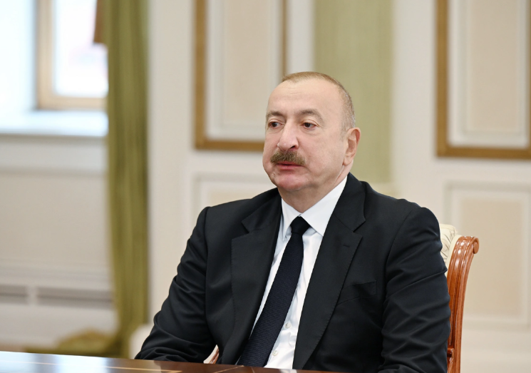 Prezident İlham Əliyev Estoniyanın xarici işlər nazirini qəbul edib