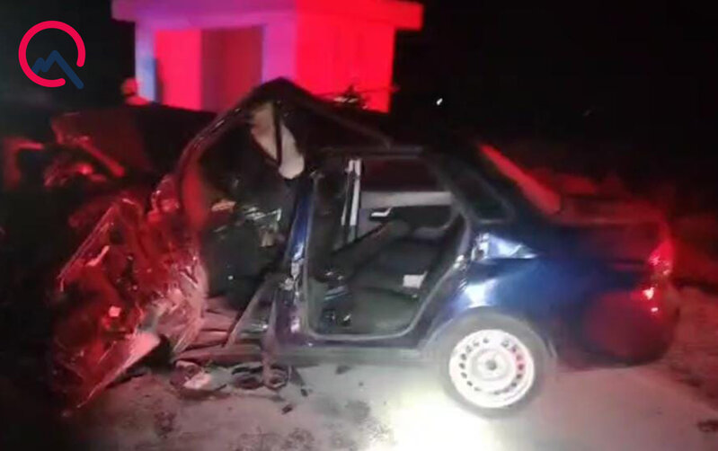 Bərdədə yol qəzası - Ata və oğlu həlak oldu (FOTO)