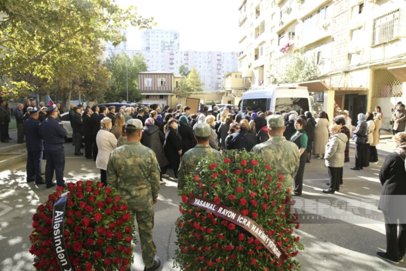 İtkin şəhidimizlə vida mərasimi keçirildi - Fotolar