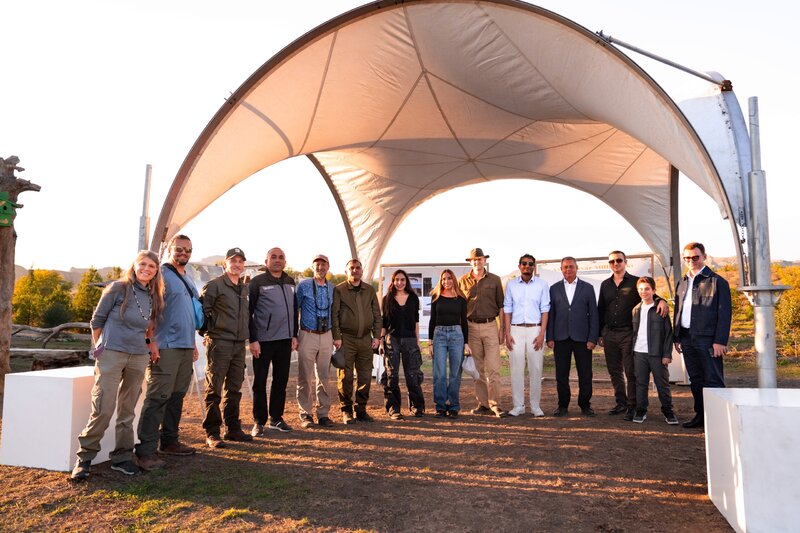 Leyla və Arzu Əliyevalar Qaxda açılışda - Fotolar