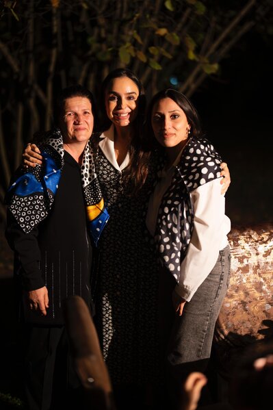 Leyla Əliyeva Qəbələdə bu ailənin qonağı oldu - Fotolar