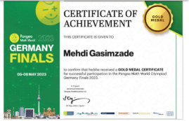 Azərbaycanlı məktəblinin həmmüəllifi olduğu təqdiqat beynəlxalq konfransda – FOTO/VİDEO