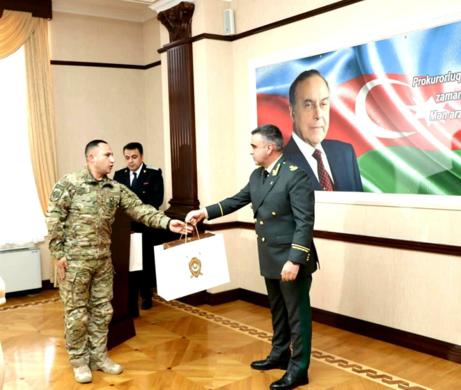 Hərbi Prokurorluqda Zəfər Günü ilə bağlı tədbir keçirilib