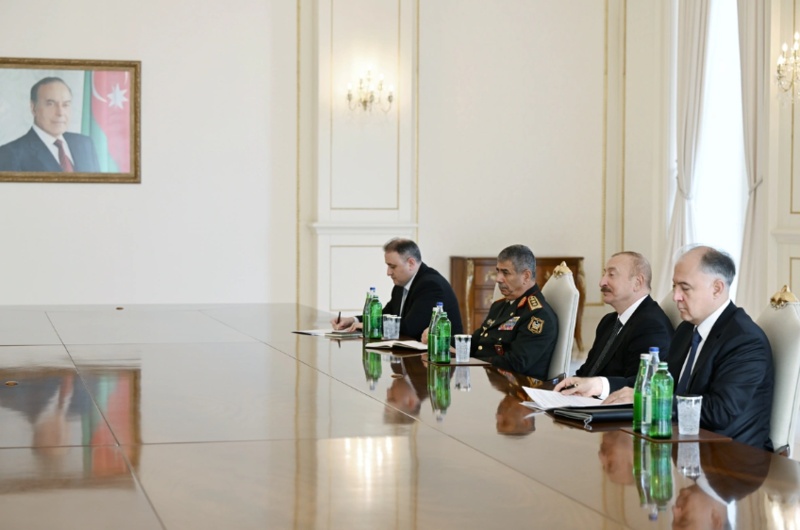 İlham Əliyev Slovakiya baş nazirinin müavininin başçılıq etdiyi nümayəndə heyətini qəbul edib