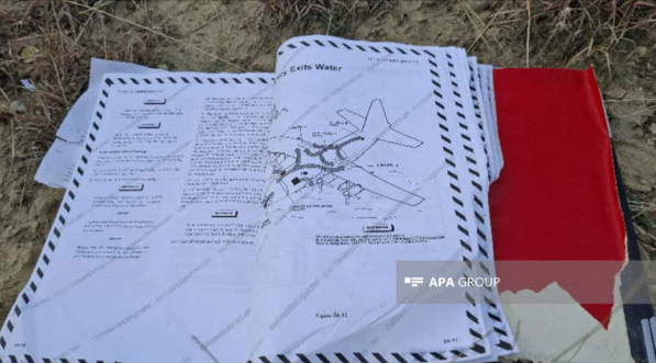 Türkiyəyə məxsus təyyarənin daha iki qalığı tapıldı (FOTO/VİDEO)