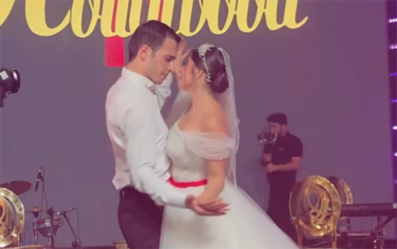 Sənan və Aygünün toyundan - Video