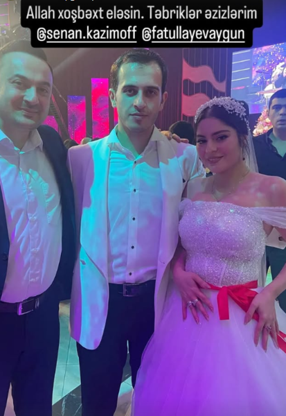 Sənan və Aygünün toyundan - Video